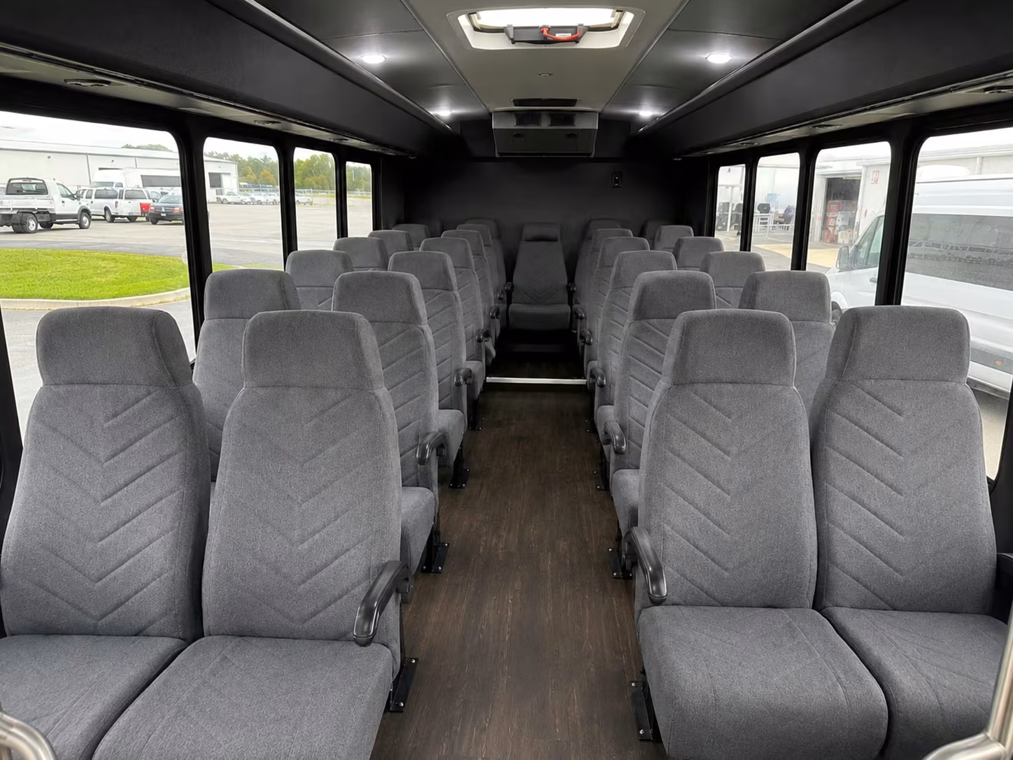 20 passenger minibus inside
