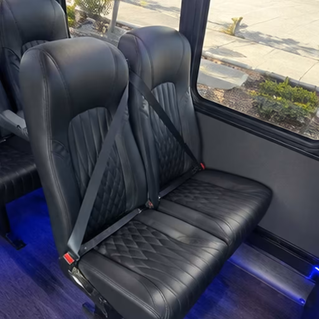 35 passenger minibus inside