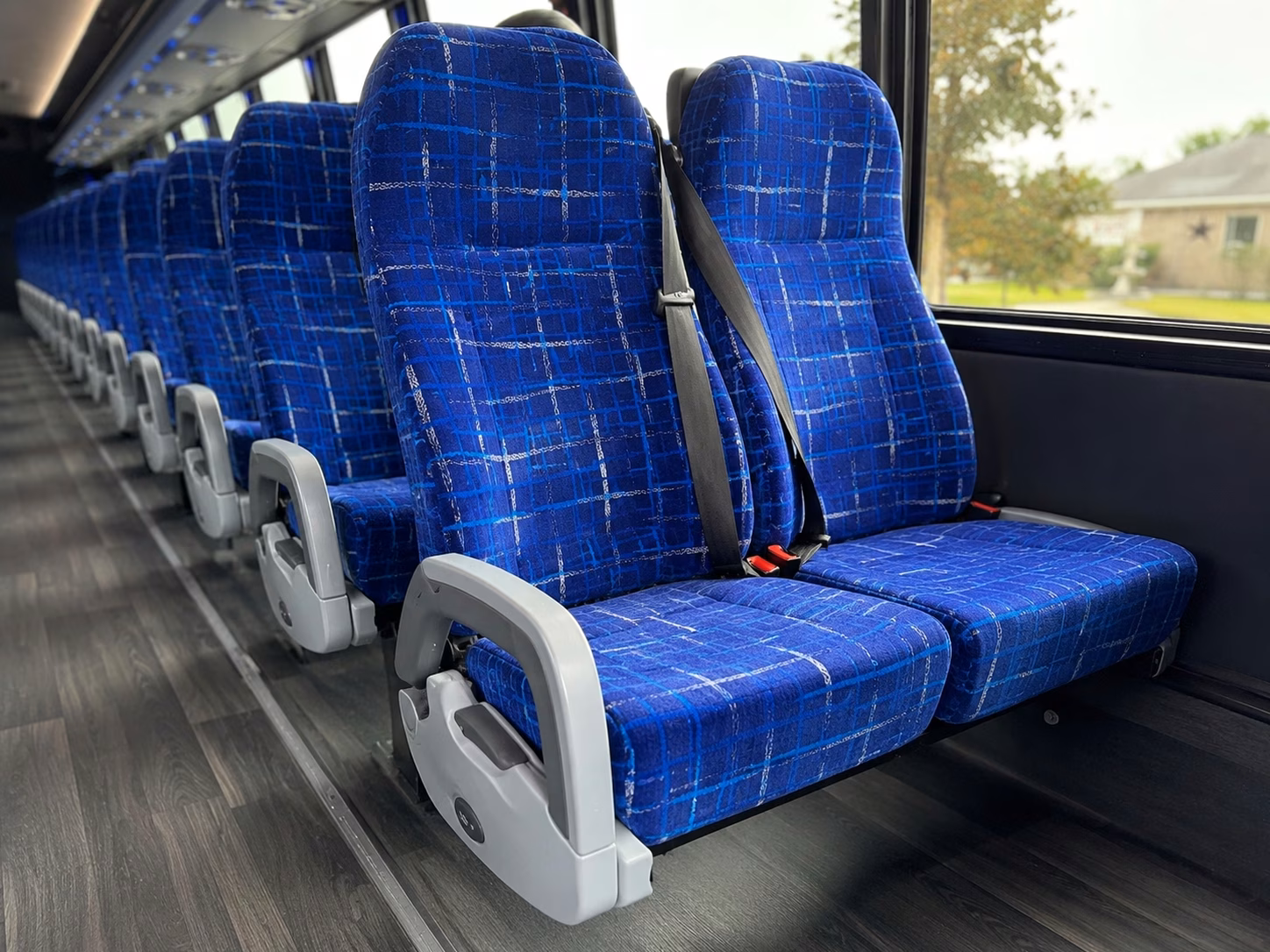 lubbock charter bus interior