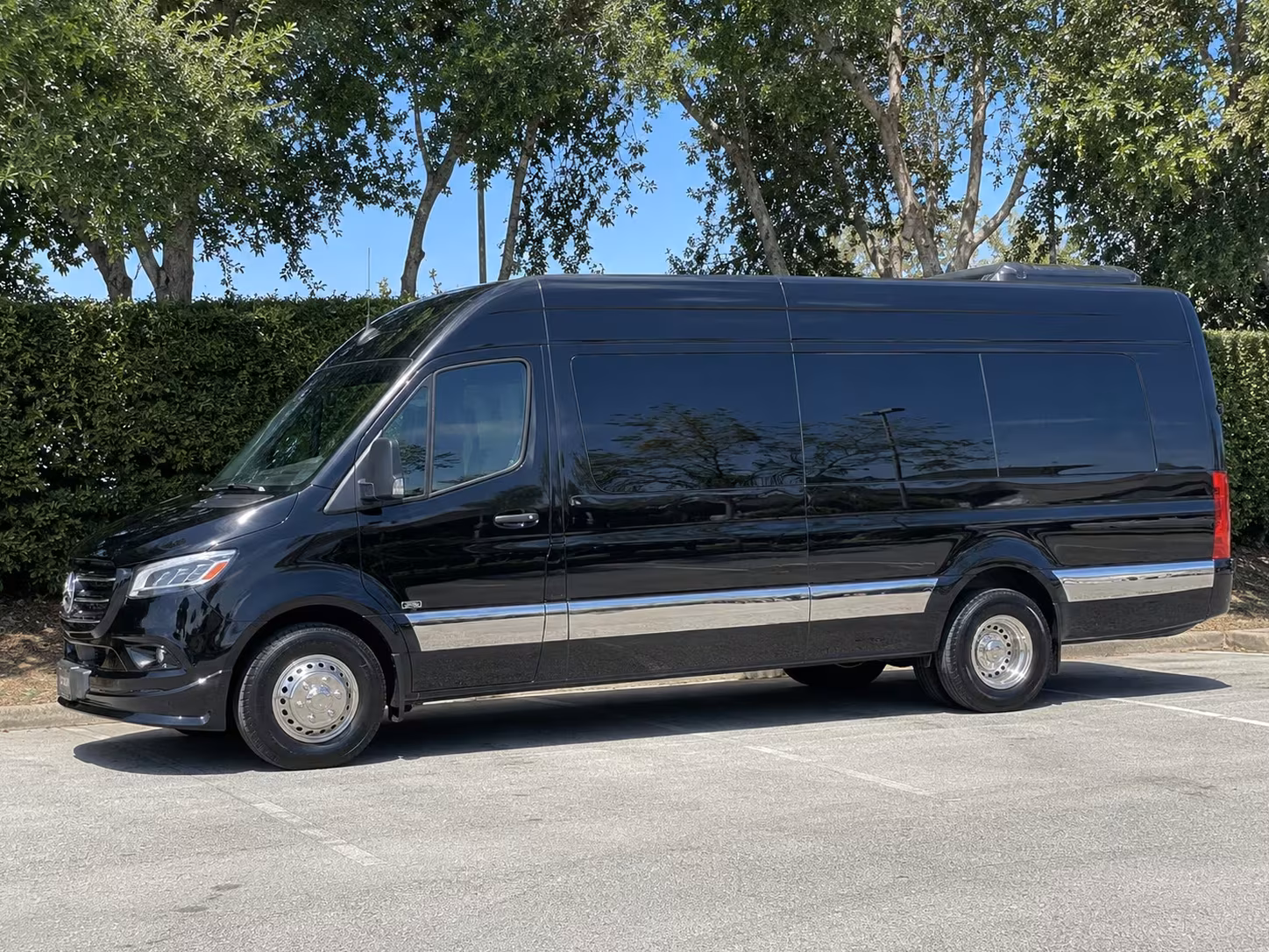 sprinter van with driver
